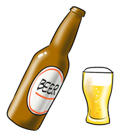 ビールのイラスト